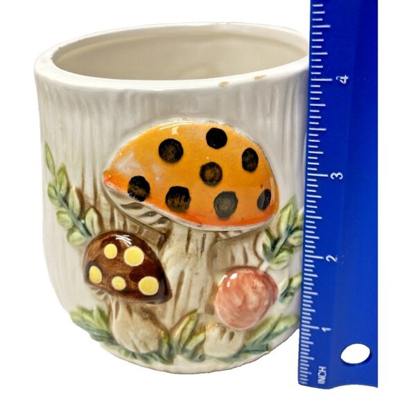 Vintage Merry Mushroom Canister Replacement NO LID Sears 1978 Japan Medium 4” - Picture 8 of 8
